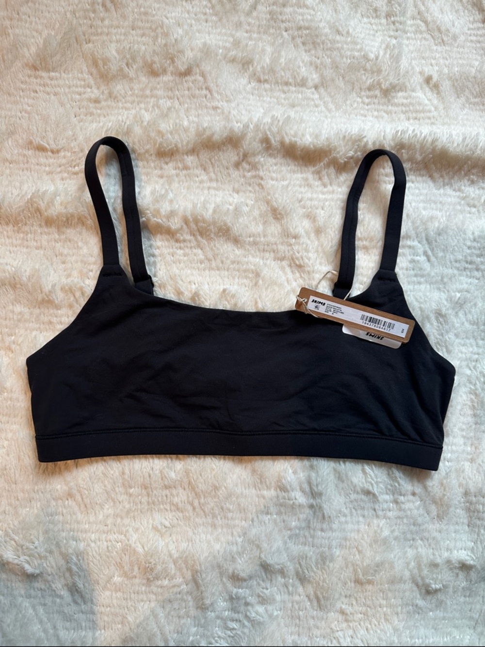 SKIMS Jersey Seamless Stretch Bralette with Thin Adjustable Straps